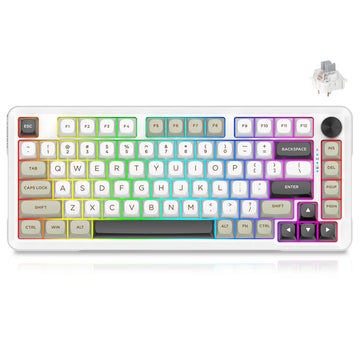 E-YOOSO Z82 Mechanical Gaming Keyboard Price in Pakistan | Hot-Swappable RGB Keyboard | PBT Keycaps | 82 Keys