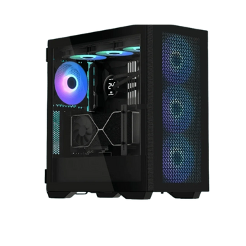 Sonic H7 ATX ARGB Gaming Case (4x ARGB Fans) Black – Best Price in Pakistan | Daddu Charger Gaming Store
