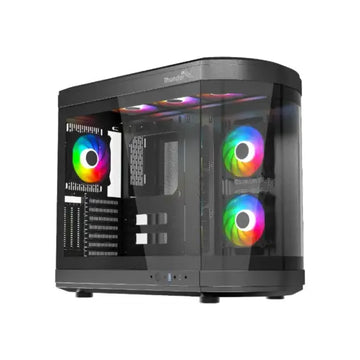 Thunder Rogue Gaming Case – Black Mid Tower RGB Tempered Glass Case Price in Pakistan | Daddu Charger Gaming Store