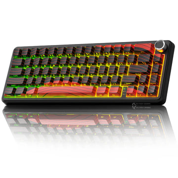 ATTACK SHARK X65PRO Black Red HE Wireless Mechanical Gaming Keyboard Price in Pakistan | Magnetic Switch Rapid Trigger | RGB Backlite