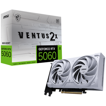 MSI RTX 5060 Ventus 2X OC 8GB – White