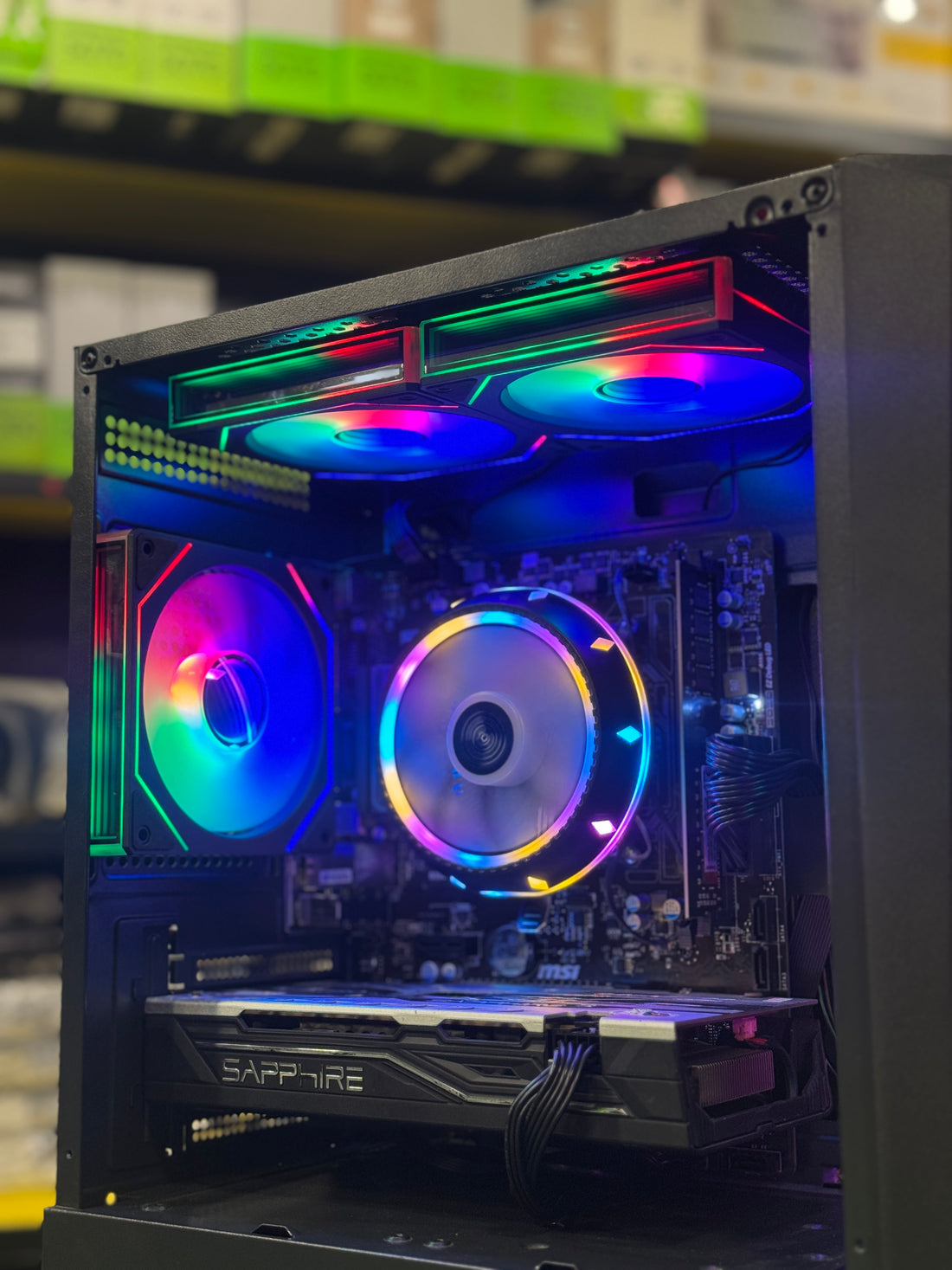 Budget Gaming PC Build – Ryzen 5 3600 +  RX 580 8GB | 1080p Gaming PC | Best Custom Gaming PC In Daddu Charger Gaming Store Rawalpindi 🇵🇰