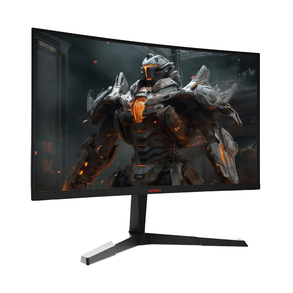 KOORUI 27E6QCA 27″ Curved QHD 180Hz 1ms Gaming Monitor | 100% sRGB | 90% DCI-P3 | Adaptive-Sync | VA 1500R Curved Display | Best Price in Pakistan
