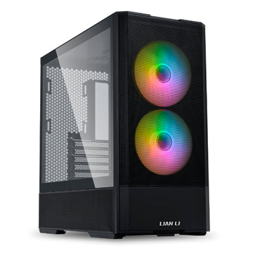 Lian Li 207 Black Gaming Case – Premium Mid Tower Tempered Glass ARGB PC Case Price in Pakistan | Daddu Charger Gaming Store