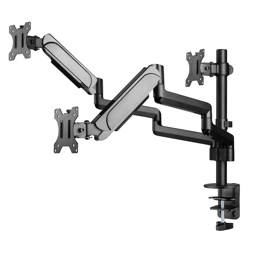 MXG BMA-36 Triple Monitor Arm Mount – Heavy-Duty Steel Triple Display Desk Mount | Best Price in Pakistan | Daddu Charger Gaming Store
