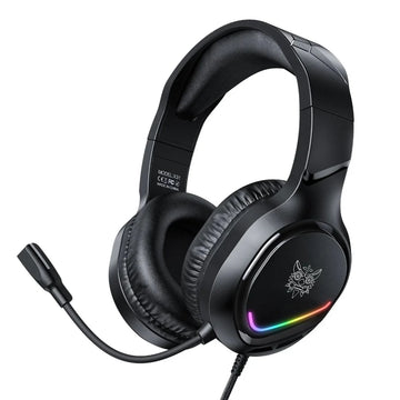 Onikuma X31 Gaming Headset Price in Pakistan | 7.1 Surround Sound, RGB Lighting, Noise-Canceling Mic & Comfortable Fit
