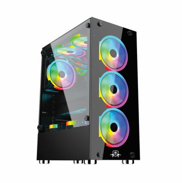 AA Tiger Cracker Black Gaming Case – Mid Tower Tempered Glass ARGB Case Price in Pakistan | Daddu Charger Gaming Store