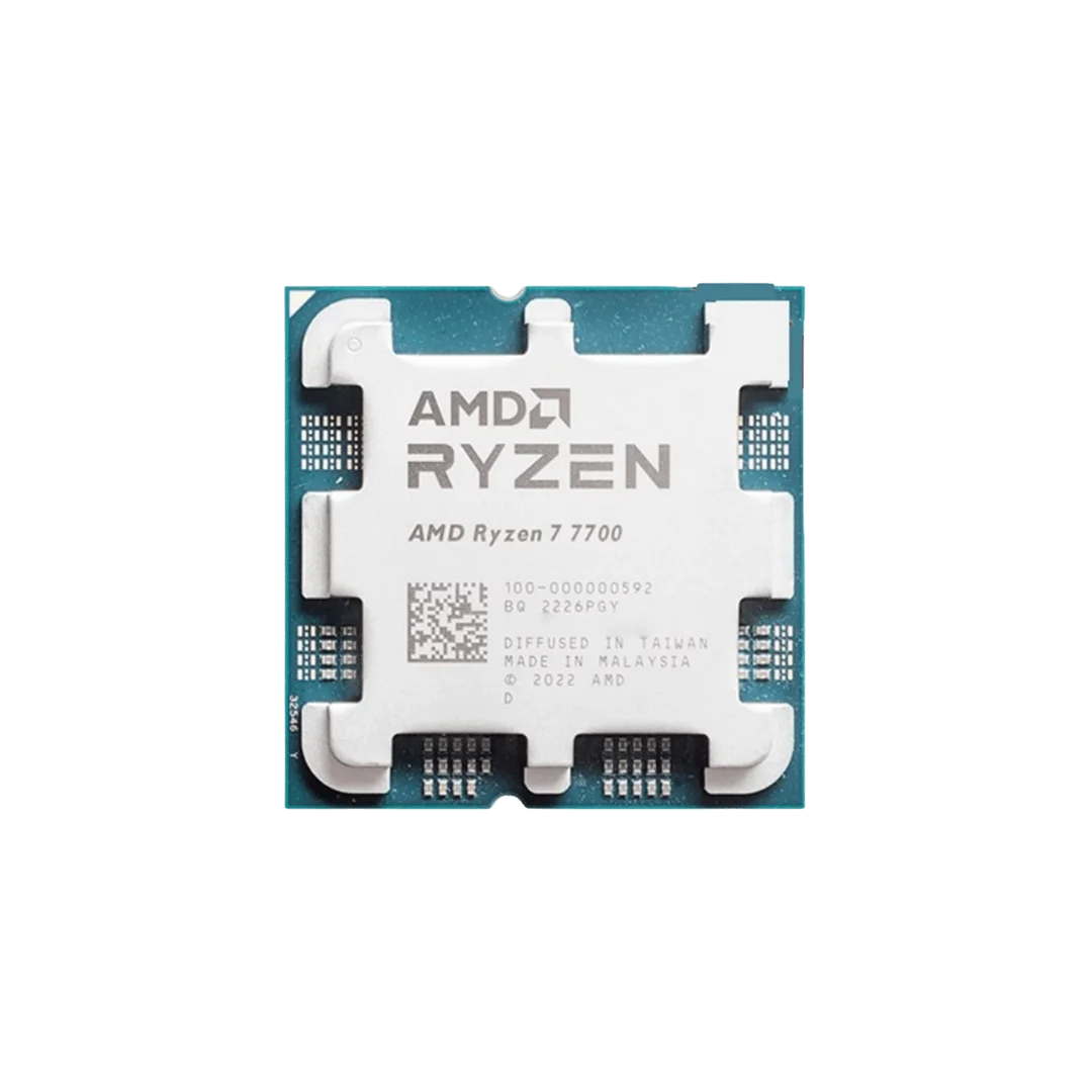 AMD Ryzen 7 7700 Chip Tray | 8 Cores 16 Threads | 5.3 GHz Boost | AM5 DDR5 Processor | Best Price in Pakistan