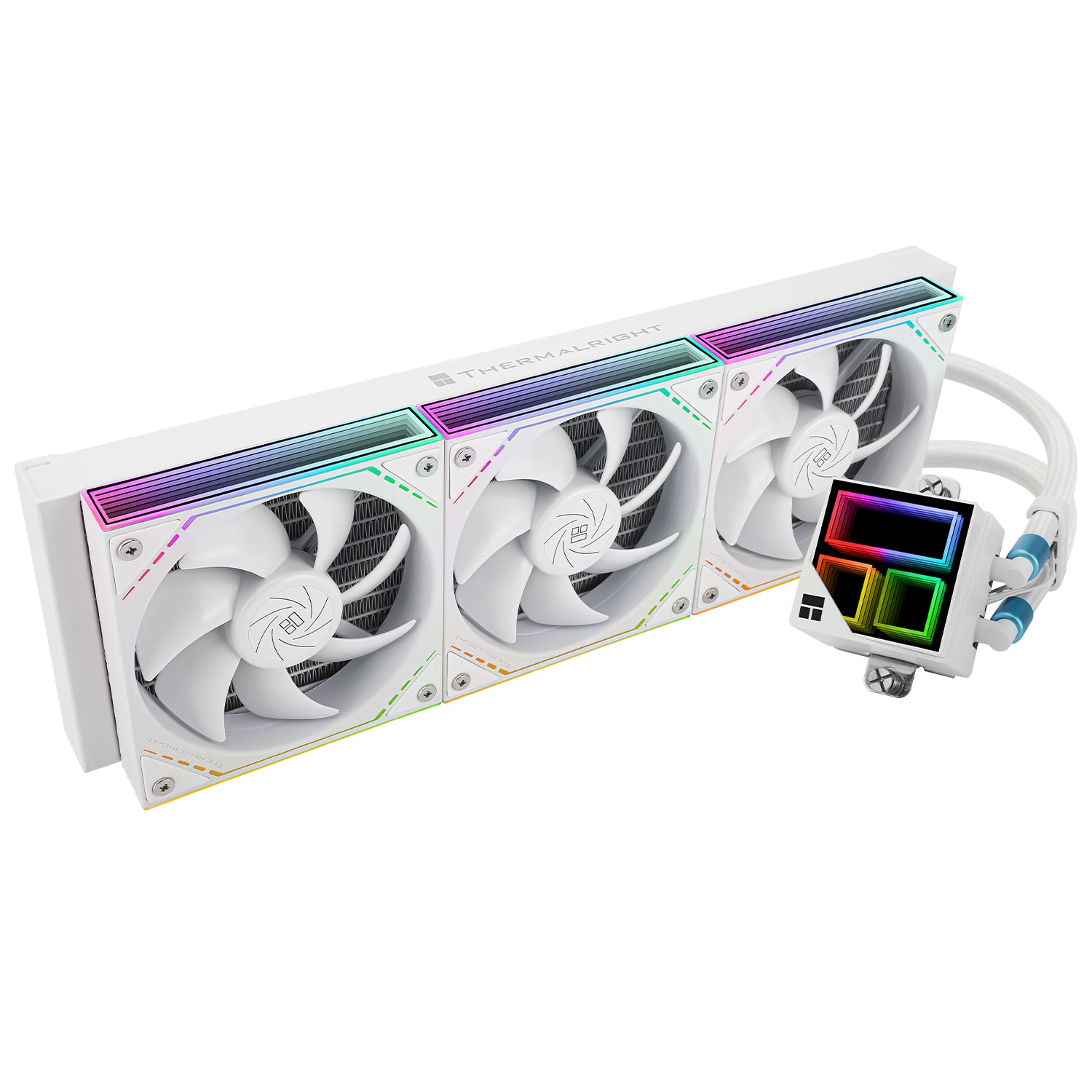 Thermalright Frozen Infinity 360 White – High-Performance 360mm ARGB Liquid CPU Cooler | Quiet & Efficient Cooling