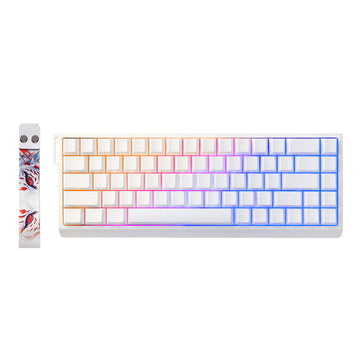 FGG MadLions MAD68 HE RGB – 60% Hall Effect Gaming Keyboard (White)