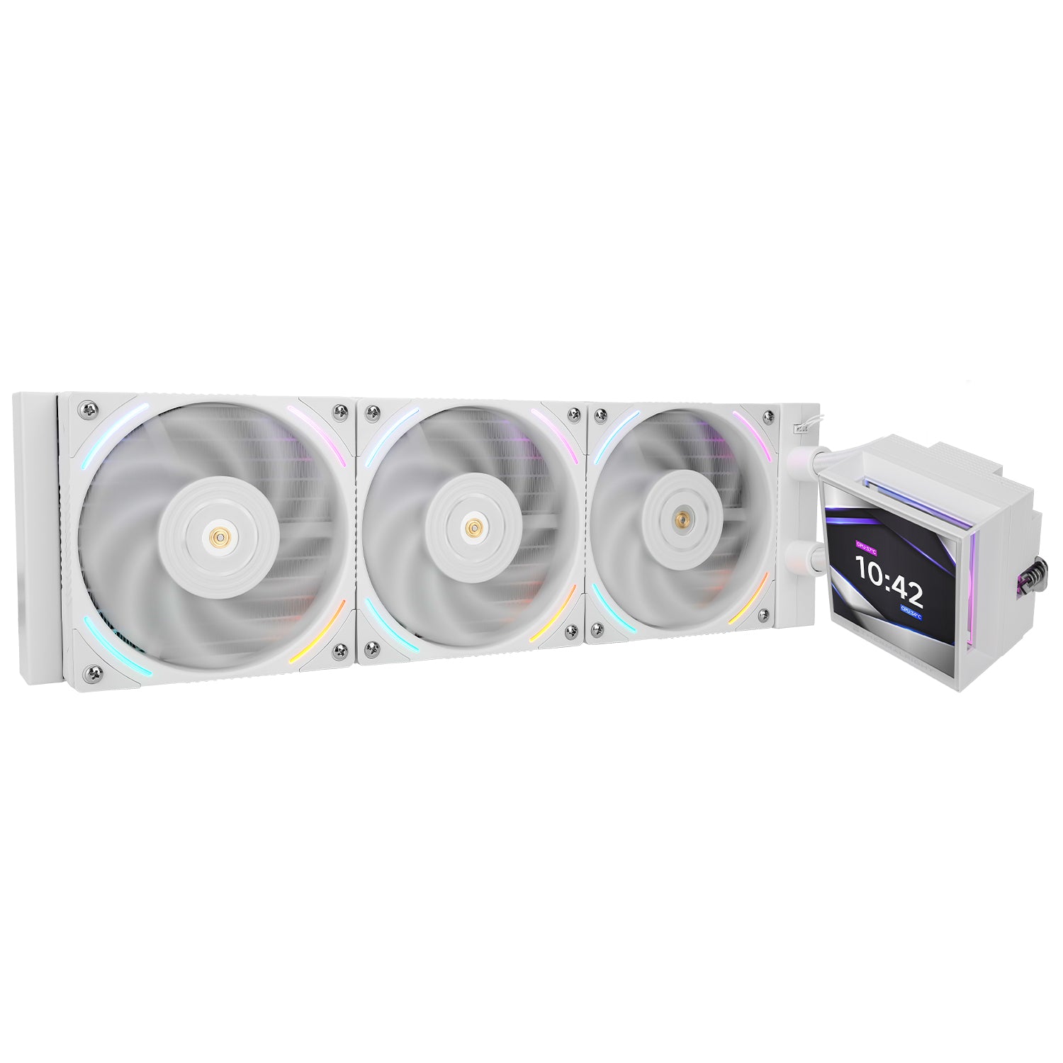 ThermalRight Hyper Vision 360 UB ARGB White – High-Performance 360mm Liquid CPU Cooler | Silent & Customizable ARGB Cooling
