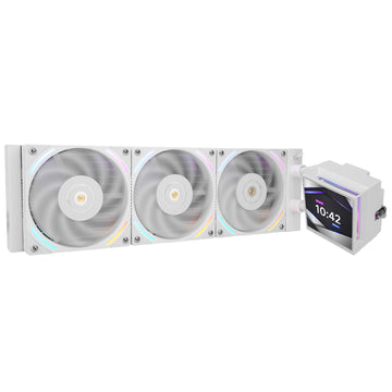 ThermalRight Hyper Vision 360 UB ARGB White – High-Performance 360mm Liquid CPU Cooler | Silent & Customizable ARGB Cooling