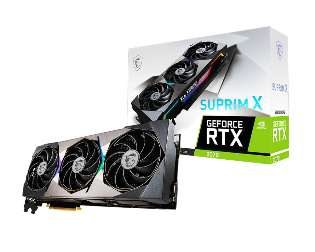 RTX 3070 MSi Supreme X RGB Premium Gaming GPU ( Used )