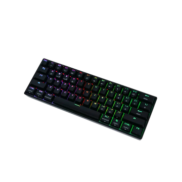 GK321 Mechanical Gaming Keyboard – 60% Compact RGB Keyboard with Brown Switches | Best Price in Pakistan – Daddu Charger