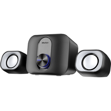 Meetion SP2110 2.1 Office Desktop Speakers | Deep Bass Subwoofer | Clear Stereo Audio | USB Powered Plug & Play | Best Office & Multimedia Speakers in Pakistan