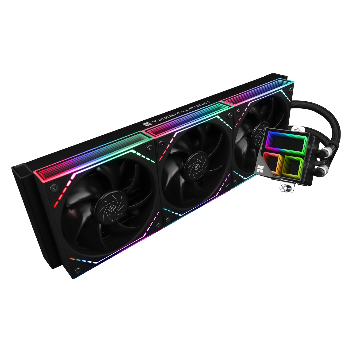 Thermalright Frozen Infinity 360 Black – Premium ARGB Liquid CPU Cooler | High-Performance Cooling for Gaming PCs