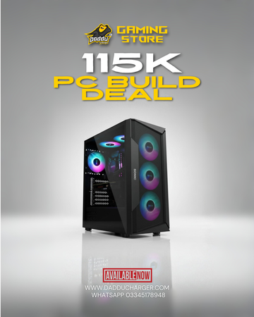 Special Offer 115K AMD Ryzen 5 3600 Gaming PC Build – RX 580 8GB, B450M Asrock, 8GB RAM, NVMe SSD