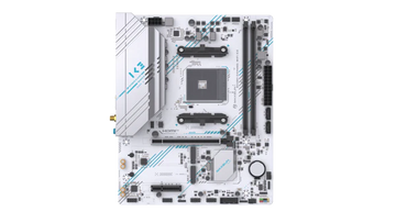 Maxsun B550M Gaming WiFi ICE Motherboard New – AMD AM4, DDR4, 2 RAM Slots, Micro-ATX, Heatsink, WiFi