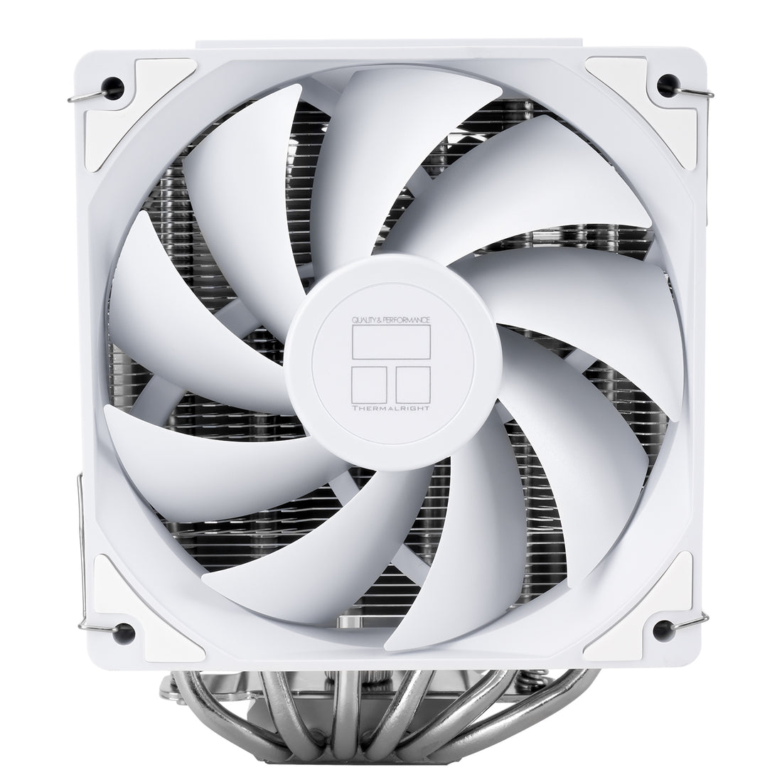 Thermalright Peerless Assassin 120 Digital ARGB White – Dual Tower 120mm ARGB Display CPU Air Cooler
