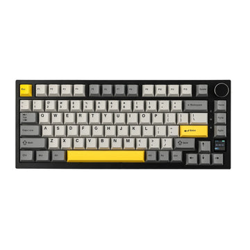 AJAZZ AK820 Pro Star Black Wireless Mechanical Keyboard – 75% Layout, TFT Screen, Tri-Mode, Hot-Swappable, RGB