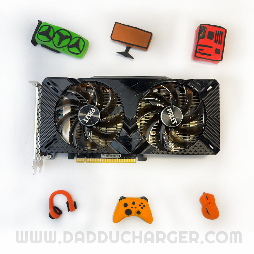 Palit GeForce RTX 2060 6GB GDDR6 Used Graphics Card – Best Price in Pakistan | Daddu Charger Gaming Store