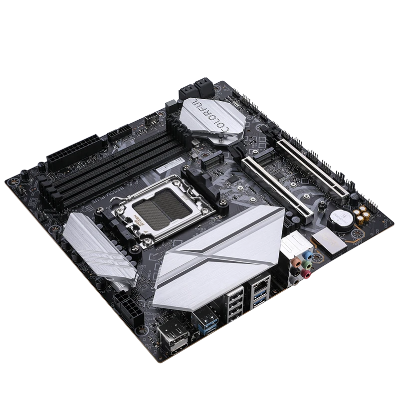 Colorful BATTLE-AX B650M-PLUS V14 Motherboard New – AMD AM5, DDR5, Micro-ATX, 4 RAM Slots, PCIe 4.0