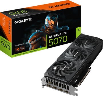 GeForce RTX™ 5070 WINDFORCE OC SFF 12GB GDDR6X Gaming Graphics Card