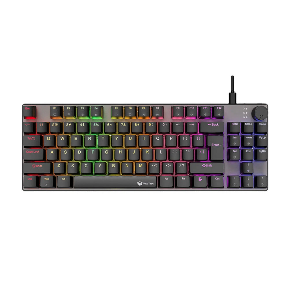 MEETION MK008 Pro Mechanical Gaming Keyboard – RGB Backlight, Anti-Ghosting, High-Quality Metal Build, ABS Keycaps | Best Price in Pakistan – Daddu Charger