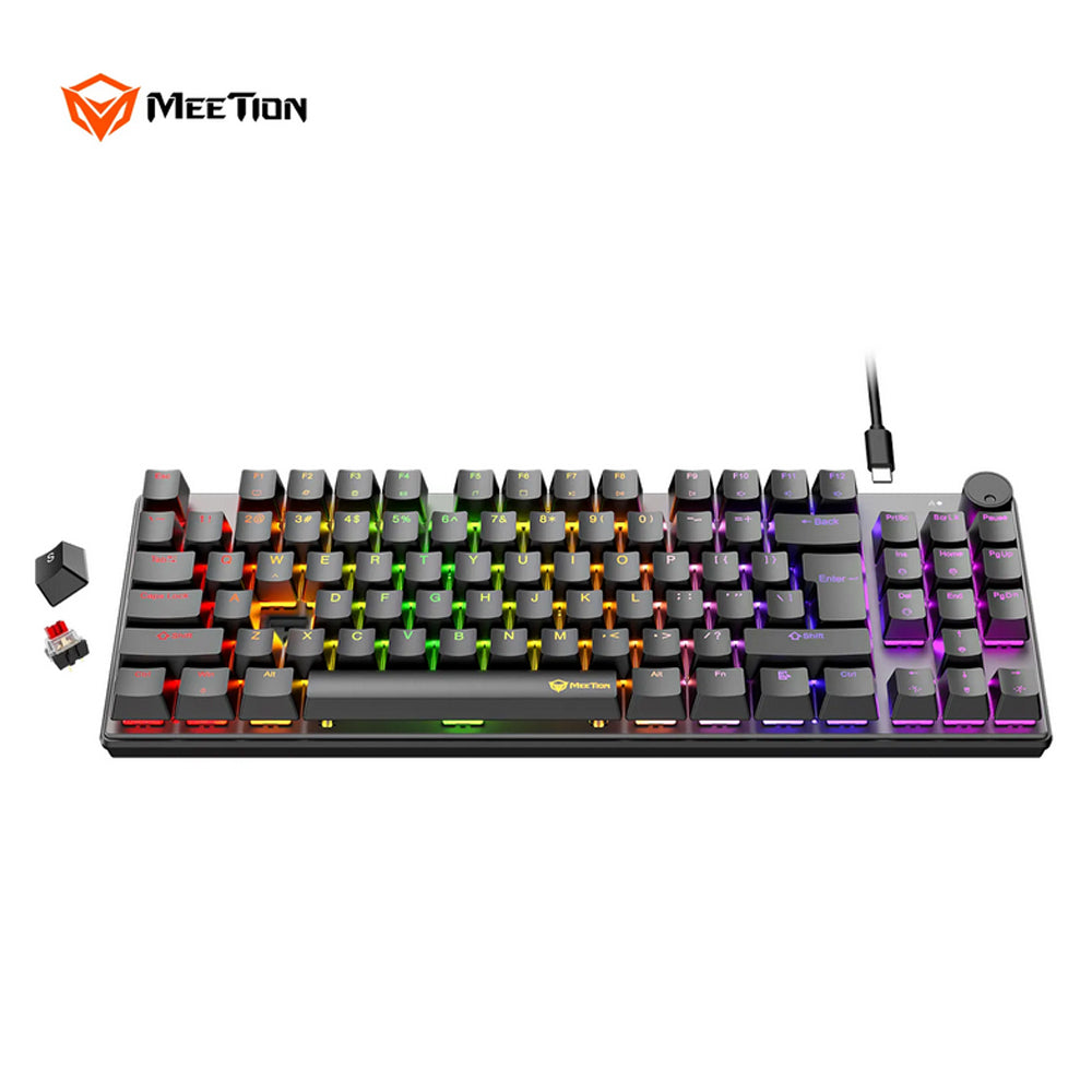 MEETION MK008 Pro Mechanical Gaming Keyboard – RGB Backlight, Anti-Ghosting, High-Quality Metal Build, ABS Keycaps | Best Price in Pakistan – Daddu Charger
