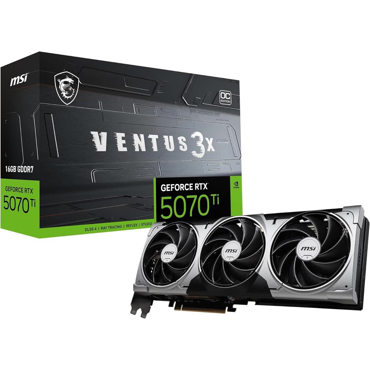 MSI RTX 5070 Ti Ventus 3X OC 16GB