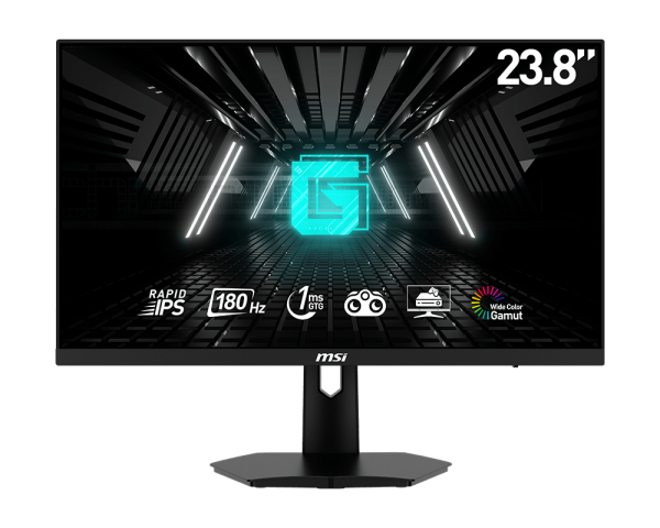 MSI G244F-E2 24″ Rapid IPS Gaming Monitor – 180Hz, 1ms, Adaptive-Sync, Wide Colour | Best Price in Pakistan