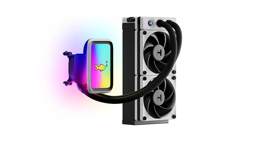 HYTE THICC Q60 240mm AIO Liquid Cooler Price in Pakistan | 5" IPS Display, Dual Pumps & ARGB Fans