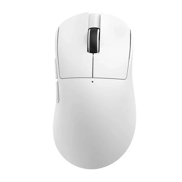AJAZZ NJ08 MC Tri-Mode Wireless Gaming Mouse White – PAW3311 Sensor, 12,000 DPI, 1000Hz Polling Rate