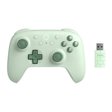 8BitDo Ultimate 2C Wireless Controller Green – Hall Effect Joysticks & Triggers, 1000Hz Polling Rate, Bluetooth & 2.4G