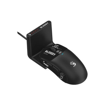 R72 Ultra Bloody WaveLink Dual Mode Wireless Gaming Mouse Black – Full Speed USB, High-Precision