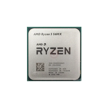 AMD Ryzen 5 5600X 6-Core 12-Thread Unlocked Desktop Processor – Tray, 4.6GHz Boost, AM4