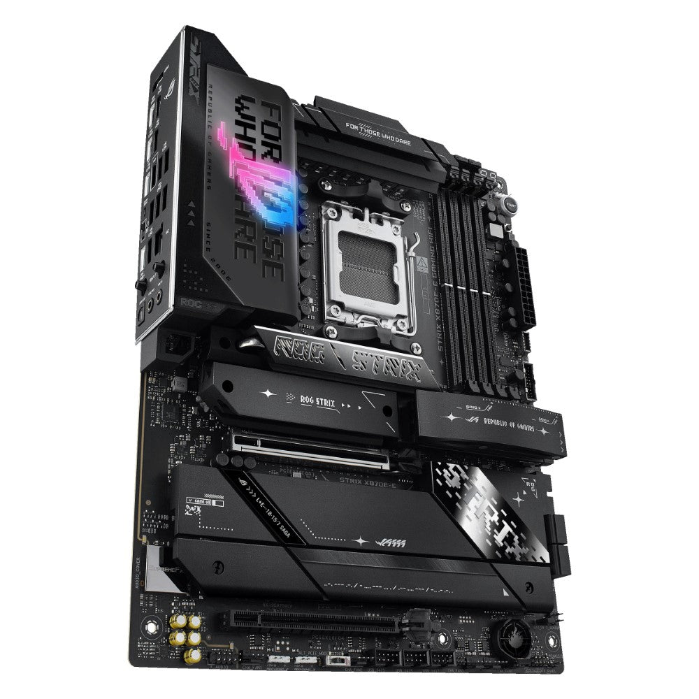 🔥 ASUS ROG Strix X870E-E Gaming WiFi Motherboard | AM5 Socket | DDR5 | Ryzen 7000 Series Support | PCIe 5.0 | Daddu Charger Pakistan 🎮
