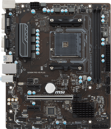 MSI B350M PRO-VD PLUS Used Motherboard  – Best Price in Pakistan | Tested & Working | Daddu Charger