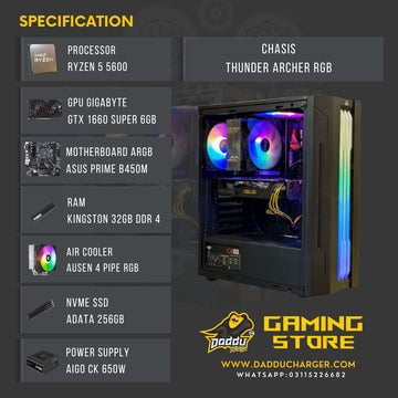 RS 170K PC Build | Ryzen 5 5600 with RTX 2060 SUPER | Best Gaming PC in Pakistan