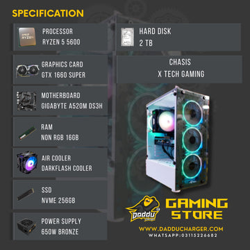 RS 140K PC Build | Ryzen 5 5600 with GTX 1660 SUPER | Best Gaming PC in Pakistan