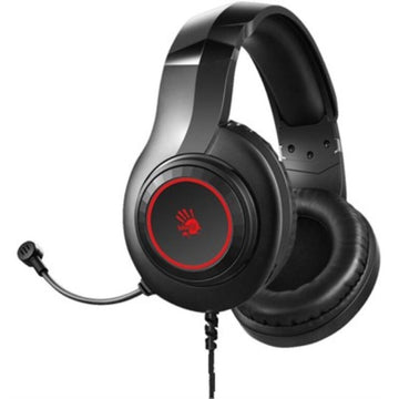 Bloody G220S Gaming Headset Black – RGB Lighting, 50mm Drivers, USB