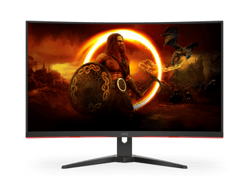 AOC C32G2ZE2 31.5-Inch 250Hz FHD HDR Gaming Monitor – Ultra-Fast Curved Display