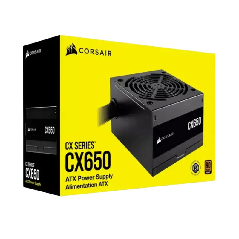 Corsair CX650 650W 80 Plus Bronze Power Supply Price in Pakistan | Daddu Charger Gaming Store