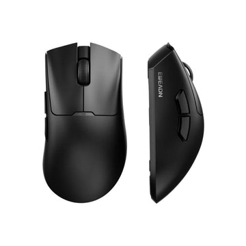 A5 Ultra Wireless Gaming Mouse Black – PAW3395 Sensor, 12000 DPI, Tri-Mode, 65g Lightweight, 800mAh Battery