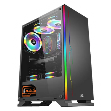 AATiger Fusion Gaming Case Price in Pakistan | RGB Tempered Glass PC Case | Daddu Charger Gaming Store