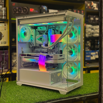 RX 450K Premium White PC Build | Ryzen 9 7900X + ASUS ROG White RTX 3080 | 2K / 4K Gaming PC | Daddu Charger Rawalpindi