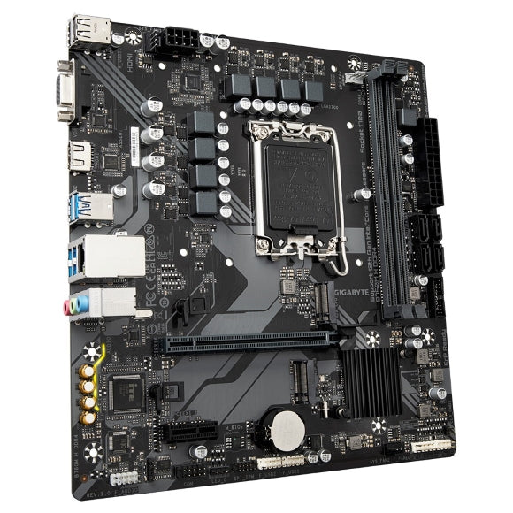 Gigabyte B760M H DDR4 Motherboard – LGA1700, PCIe 4.0, Intel 12th & 13th Gen Support | Best Price in Pakistan | Daddu Charger Gaming Store