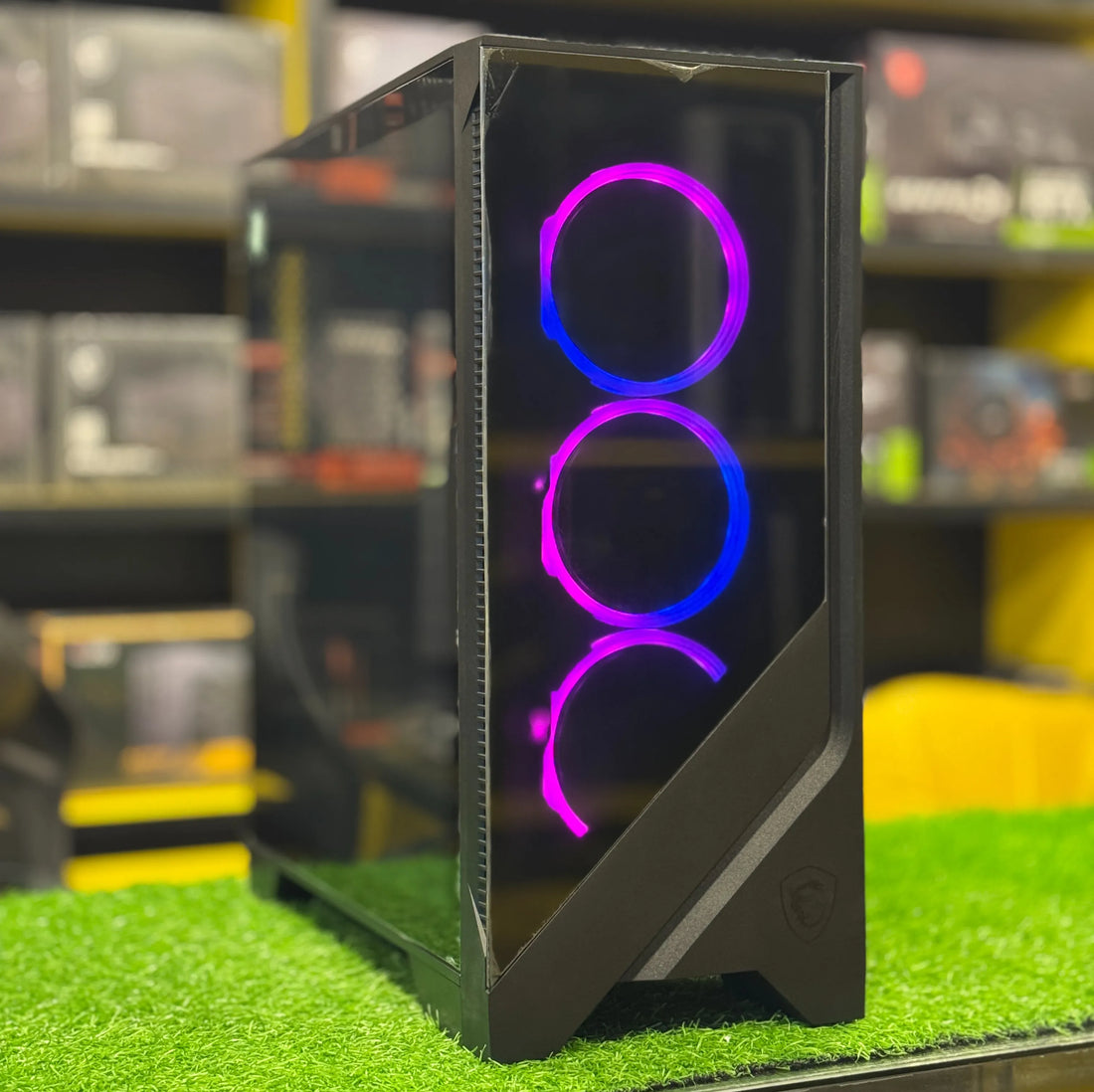 MSI MAG FORGE 120A – Mid-Tower Gaming Case-Black