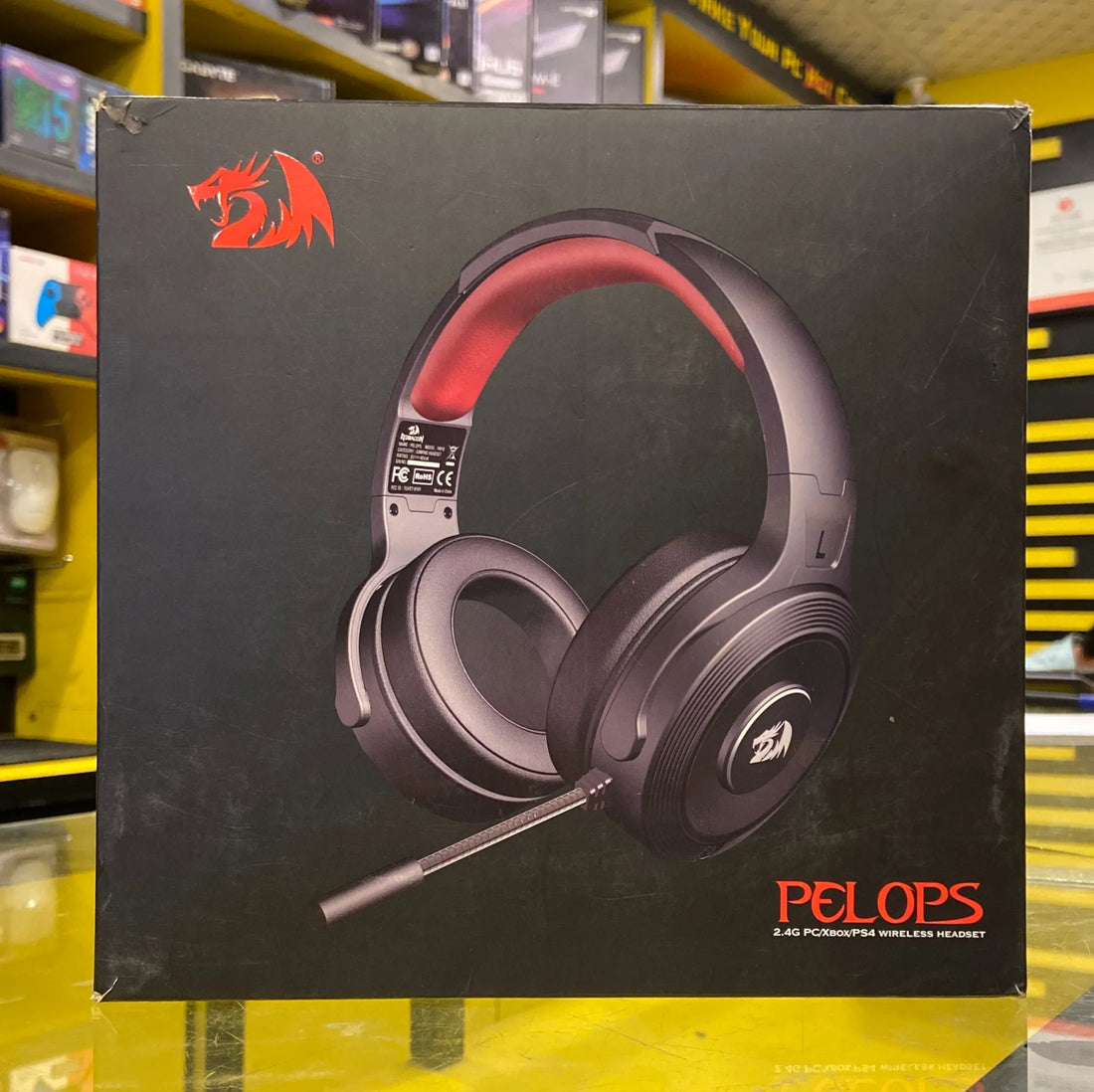 Redragon Pelops H818 – Wireless Gaming Headset - Black
