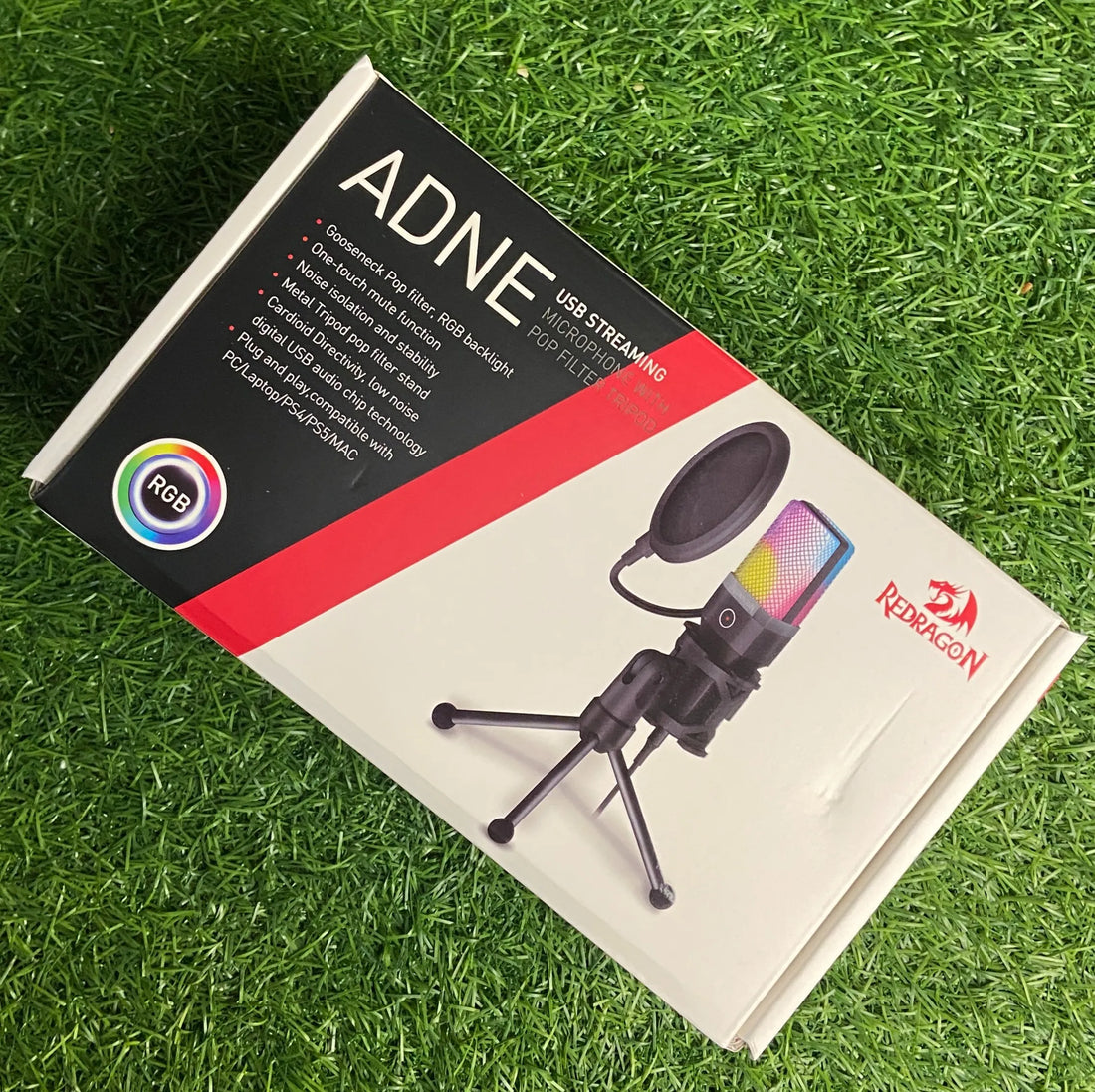 Redragon GM212 Adne – USB Streaming Microphone